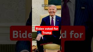 quotBiden Voted for Trumpquot  Did Biden Secretly Root for Trump Joe Rogan Shares Hilarious Take [upl. by Kilgore]