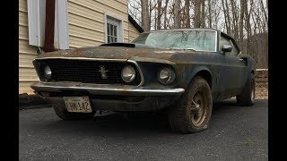 1969 mustang mach 1 restoration  part 1 [upl. by Clougher]