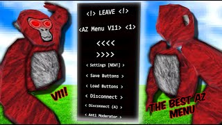 THE AZ MENU 11 IS THE BEST MENU  Gorilla Tag [upl. by Ecilayram]