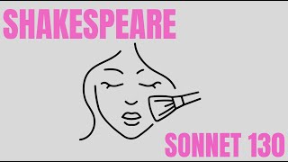 Sonnet 130 by Shakespeare Matric CAPS Poetry Analysis [upl. by Eiahpets]