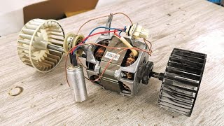 Incredible Idea From Washing Machine Motor And Plywood [upl. by Claudetta894]