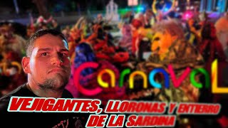 Vejigantes LLORANDO en el CARNAVAL DE PONCE ENTIERRO de la SARDINA 🇵🇷 2024 [upl. by Kcireddor]