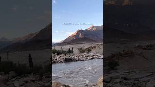 Indus River  Skardu  Baltistan  travel gilgitbaltistan mountains pakistan nature shorts [upl. by Kere694]