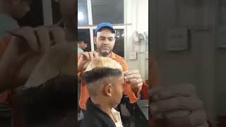 Hair colour golden 💈💈💈Red rose hair salon trending haircare barber look [upl. by Blum]