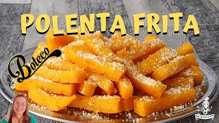 COMO FAZER POLENTA PARA FRITAR  CROCANTE POR FORA E CREMOSA POR DENTRO [upl. by Audi587]