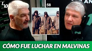 DE FELIPPE cuenta cómo fue LUCHAR EN MALVINAS  Mano a mano con Ladaga por el Día de los Veteranos [upl. by Sully]