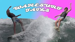 54 WakeSurf Fails in like 4 Minutes [upl. by Rubio]