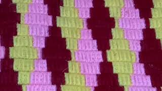 How to Make A Beautiful Cross Stitch Woolen Ason Tutorial Woolen Asan Selai Design Hand Embroidary [upl. by Muhcan]