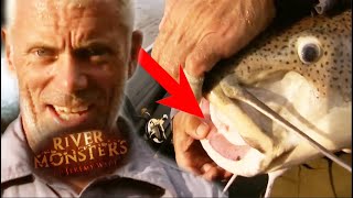 You Wont Believe What Jeremy Found Inside Its Mouth  River Monsters [upl. by Daffi]