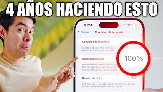 Así cuido la Condición de Batería en mi iPhone para que NO baje del 100 🔥 [upl. by Byron993]