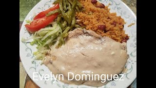 Pollo a la Crema Pechugas en Salsa Blanca [upl. by Asecnarf]