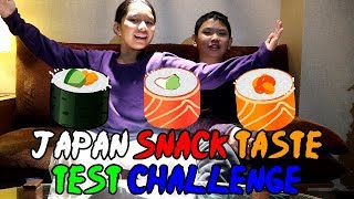 Japan Snack Taste Test Challenge [upl. by Ennalyrehc]