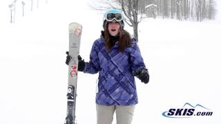 Jesss ReviewRossignol Temptation 84 Skis 2015Skiscom [upl. by Leyes]