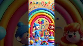 Colors All Around  Rainbow Beats  Verse 1  KidsSong  EducationalSongs  ColorsAllAround [upl. by Aluin]