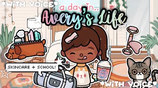 An aesthetic day in Averys Life  🌷 with voice 🎙️ Toca Boca Life World Roleplay 🌍💝 [upl. by Eserahs]