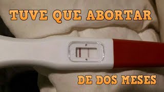 TUVE un ABORTO a los DOS MESES 🤰🏻con PASTILLAS😨 un ABORTO NATURAL  STORY TIME [upl. by Tyler]