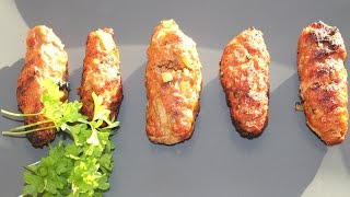 Cevapcici selber machen  Grill Rezept  Kochnoob [upl. by Aillemac]