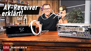 Alle AV Receiver Anschlüsse erklärt  Teil 2 [upl. by Ynaittirb]