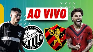 OPERÁRIO X SPORT  AO VIVO  SÉRIE B  CAMPEONATO BRASILEIRO  AO VIVO [upl. by Tlevesor]