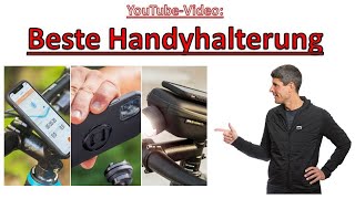 Smartphone Halterung fürs EBike  Top Handy Halterung Fahrrad [upl. by Radu]