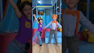 Can you guess this animal Lets Play Charades with Kid Blippi and Meekah blippi shorts [upl. by Blainey]