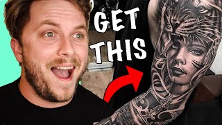 4 Tips On Creating A AMAZING Sleeve Tattoo That Nobody Talks About [upl. by Ahsinhoj]