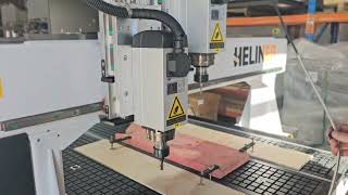 Heliner CNC Router with N105G3  Set tool height with the Tool Sensor [upl. by Kazmirci]