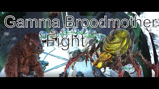 Ark Boss Battle Gamma Brood Mother Easy way of doing broodmother [upl. by Ettie]