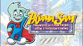 Pajama Sam 2 Thunder and Lightning Arent So Frightening Walkthrough [upl. by Saideman]