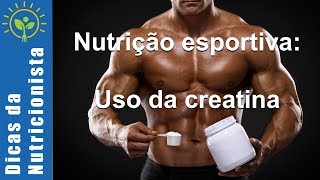 Nutrição esportiva creatina [upl. by Stanislaw]