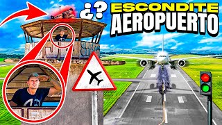 ESCONDITE PARKOUR vs TAYZEN en un AEROPUERTO ABANDONADO✈️ FINAL ÉPICO [upl. by Eniamert]