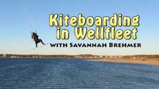 Kiteboarding in Wellfleet [upl. by Airlee111]