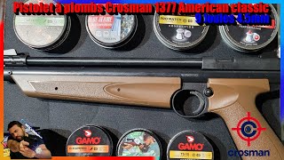 La référence des Pistolet à plombs  Crosman 1377 American Classic 45 mm Test Complet [upl. by Loredo154]