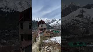 Manali after Snowfall Himachal Pradesh travel mountains best manali snowfall himachal shorts [upl. by Oringas]