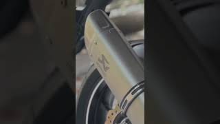 Akrapovic GP 19quot Exhaust on CBR500R [upl. by Garap]