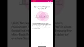 Speed Home WIFI  Installation über die MagentaApp  Part II [upl. by Torto]