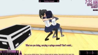 NEW animation and sound effects for TRANQUILIZING  Yandere Sim [upl. by Lamhaj]