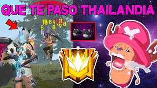 EL INFILTRADO 75 QUE TE PASO THAILANDIA SOLO VS SQUAD NUEVA SKIN DE GATITA [upl. by Mellman424]