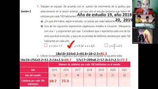 secuencia 12 funciones 2 sesiones 1 y 2 telesecundaria matemáticas [upl. by Gobert638]