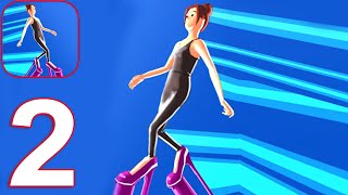 High Heels Gameplay Walkthrough Part 2 Level 2046 IOSAndroid [upl. by Cecily627]