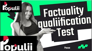 Factuality qualification test [upl. by Erastus]