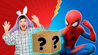 Knock Knock Whos at the Box Superheroes  Kids Songs and Nursery Rhymes  BalaLand [upl. by Akiemehs]