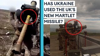 Has Ukraine shot down a Russian drone with the UK’s new Martlet missile [upl. by Ennirak]