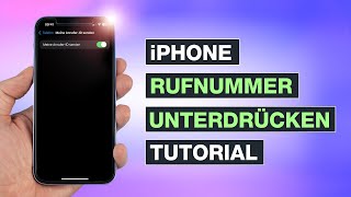 iPhone Nummer unterdrücken  So rufst du ANONYM an  Tutorial  Testventure [upl. by Freberg]