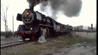 Reichsbahn Dampflok 50 3606 Ausfahrt Kaserne Hillersleben [upl. by Jeffries558]