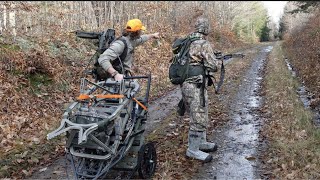 Opening Day of PA Rifle Deer Season 2021  STAND SCOUTING [upl. by Younger]