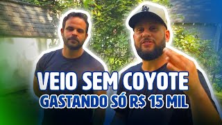 ELE ENTROU NOS EUA SEM COYOTE E GASTANDO APENAS R 14 MIL REAIS EM 2023 [upl. by Nehtan162]