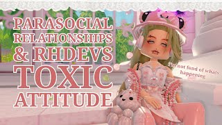 RHDevs keep exploiting parasocial interactions  Royale High Roblox [upl. by Loria]