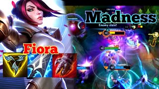 Fiora vs Yasuo Baron Lane  Fiora Wild Rift Gameplay  Build and Runes [upl. by Rehpotsrik620]