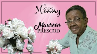 Celebrating the Life of Maureen Prescod [upl. by Belloir]